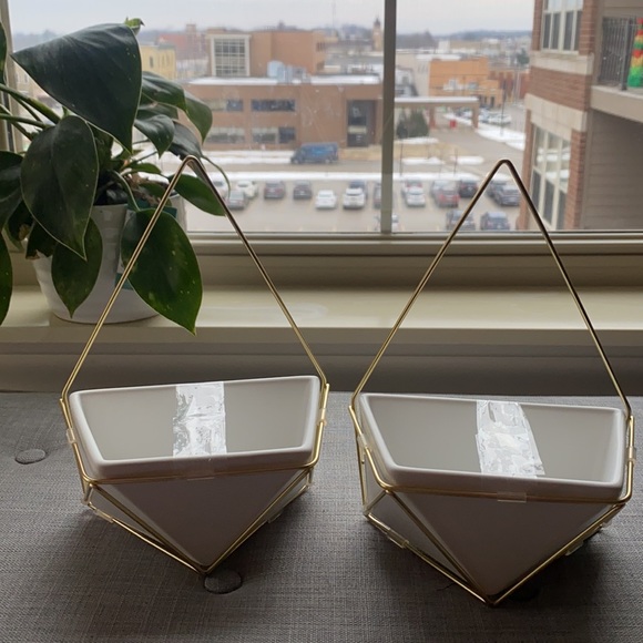 Succulent Wall Geometric Hanging - Picture 4 of 5